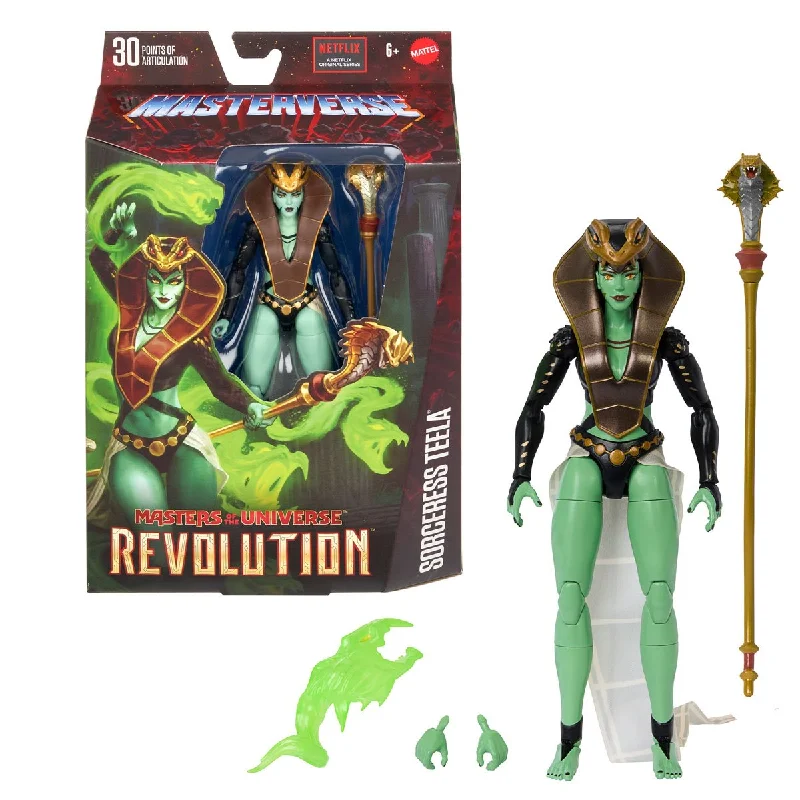 Pokemon Trainer and Pokemon Action Figure Sets Masters of the Universe Masterverse Sorceress Teela 7" Inch Scale Action Figure - Mattel Pokemon Trainer and Pokemon Action Figure Sets Masters of the Universe Masterverse Sorceress Teela 7" Inch Scale Action Figure - Mattel