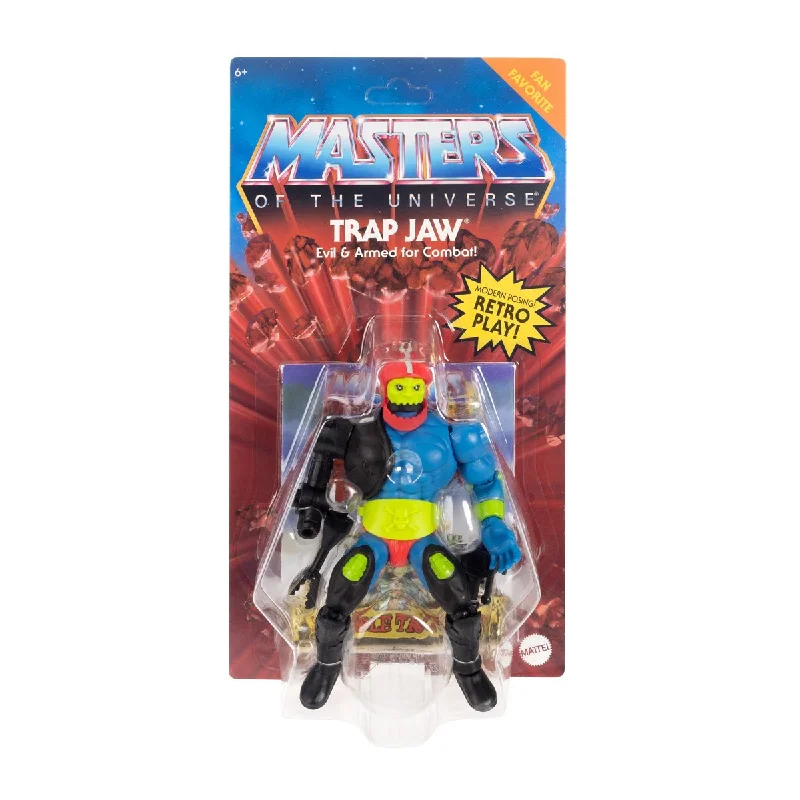 God of War Kratos Action Figures Masters of the Universe Origins Trap Jaw 5.5" Inch Action Figure - Mattel God of War Kratos Action Figures Masters of the Universe Origins Trap Jaw 5.5" Inch Action Figure - Mattel