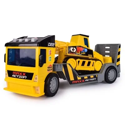 Sonic the Hedgehog Action Figures with Speed - Inspired Designs Maxx Action 2-N-1 Mega Mover – Construction Truck and Trailer Sonic the Hedgehog Action Figures with Speed - Inspired Designs Maxx Action 2-N-1 Mega Mover – Construction Truck and Trailer