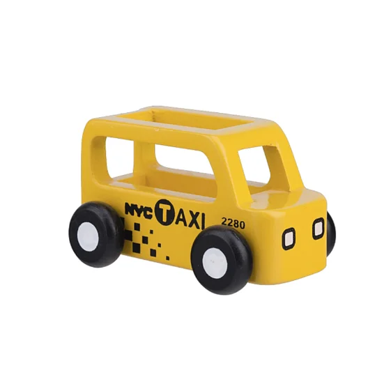 Wooden sensory toys for tactile exploration​ Mini Cars VARIOUS STYLES