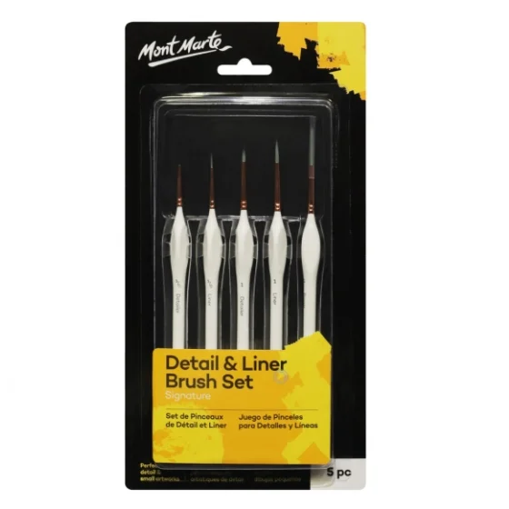 Art supplies for creating cultural - heritage - inspired art Mini Detail and Liner Brush Set - 5 Pack Art supplies for creating cultural - heritage - inspired art Mini Detail and Liner Brush Set - 5 Pack