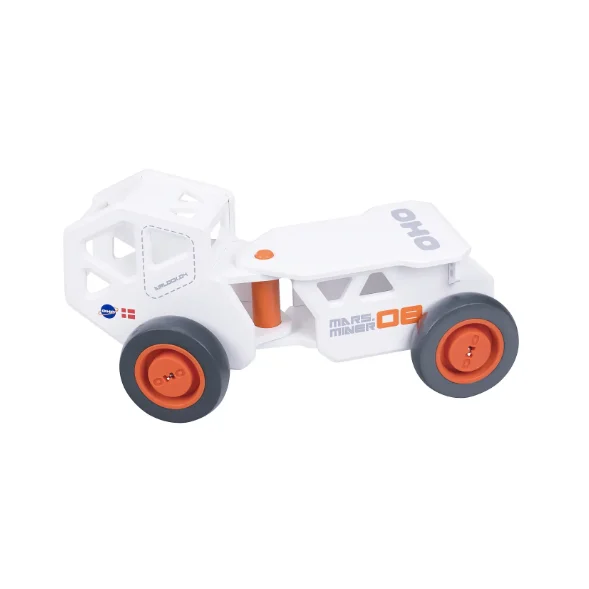 Wooden activity centers for baby development​ OHO Mars Miner Truck - White