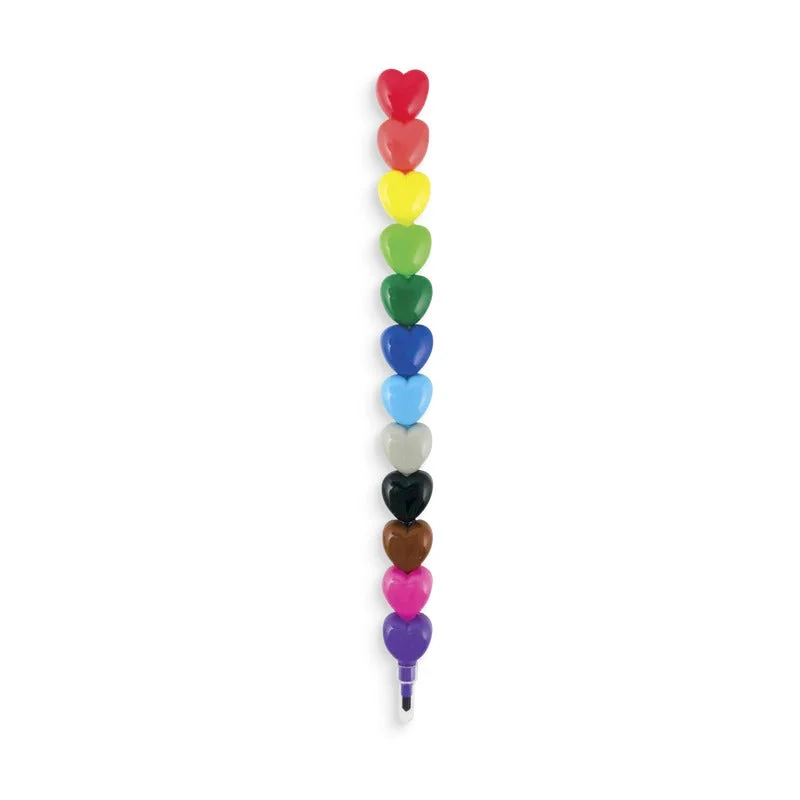 Digital art supplies for tablet - based artists​ Ooly Heart to Heart Stacking Crayons