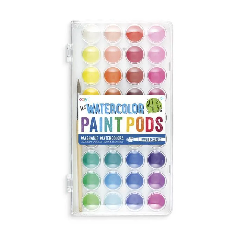 Budget - friendly art supplies for students on a tight budget​ Ooly lil' watercolour paint pods