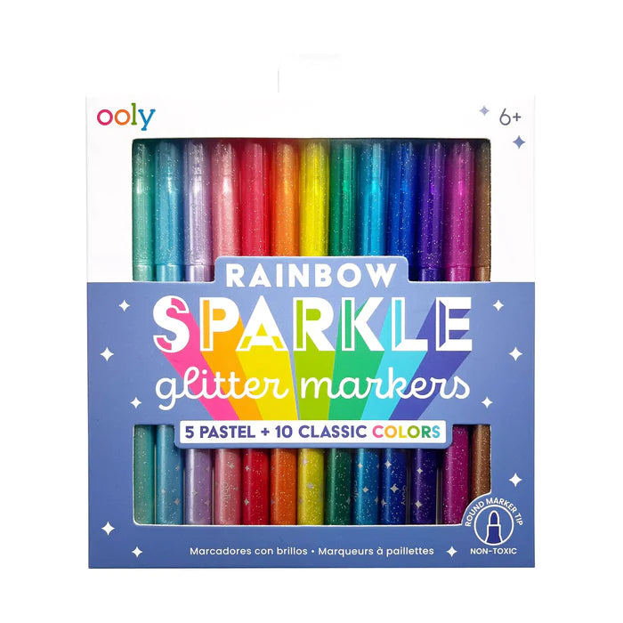 Quilling art supplies for making intricate paper designs Ooly rainbow sparkle glitter markers set of 15 Quilling art supplies for making intricate paper designs Ooly rainbow sparkle glitter markers set of 15