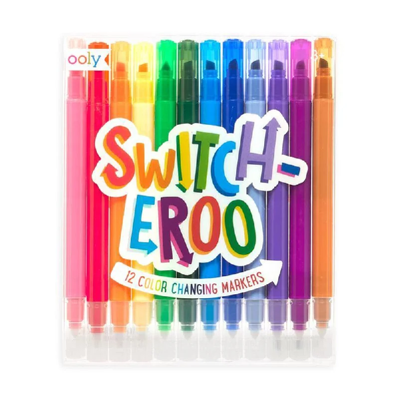 Punch - needle art supplies for making textured artworks Ooly switcheroo color changing markers set of 12 Punch - needle art supplies for making textured artworks Ooly switcheroo color changing markers set of 12