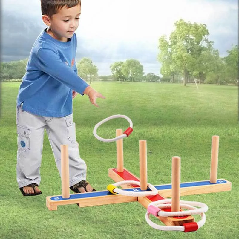 Wooden whistles for outdoor games​ Outdoor Wooden Quoits Game