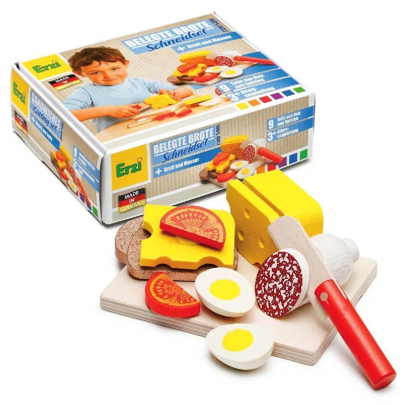 Wooden climbing toys for physical activity​ Erzi sandwich cutting set