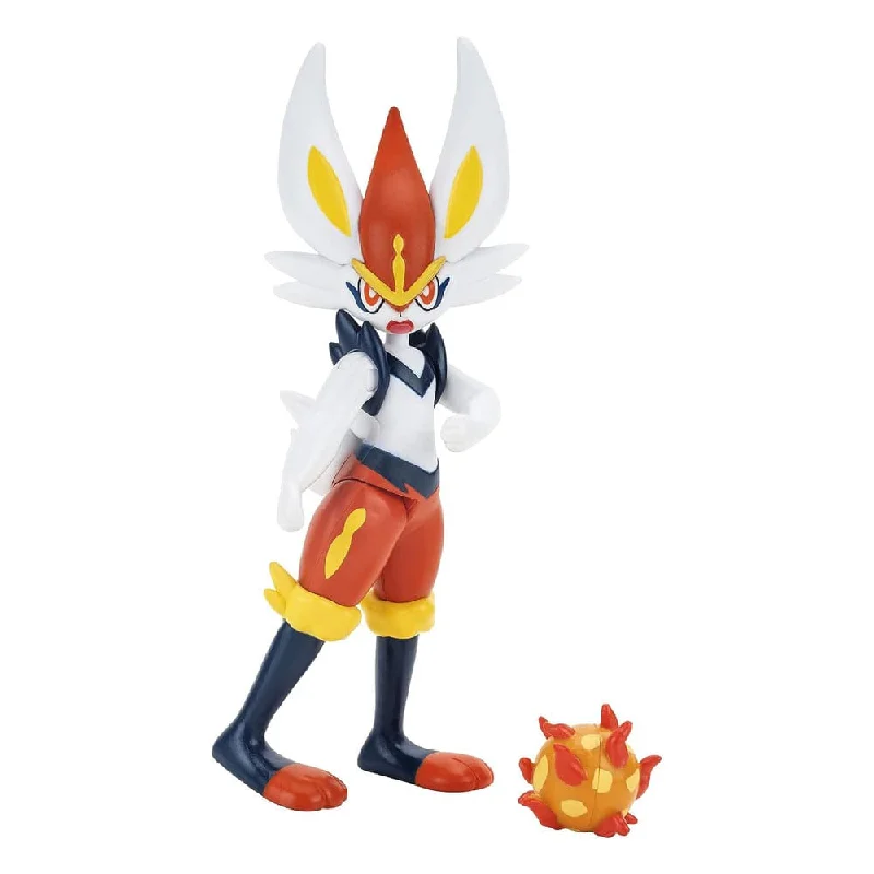 Yu - Gi - Oh! Yugi Muto Action Figures Pokémon Battle Feature Figure Cinderace 10 cm Yu - Gi - Oh! Yugi Muto Action Figures Pokémon Battle Feature Figure Cinderace 10 cm