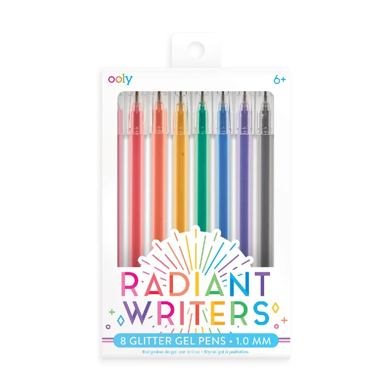 Watercolor paper with different textures for painting Radiant Writers Glitter Gel Pens - Set of 8 Watercolor paper with different textures for painting Radiant Writers Glitter Gel Pens - Set of 8