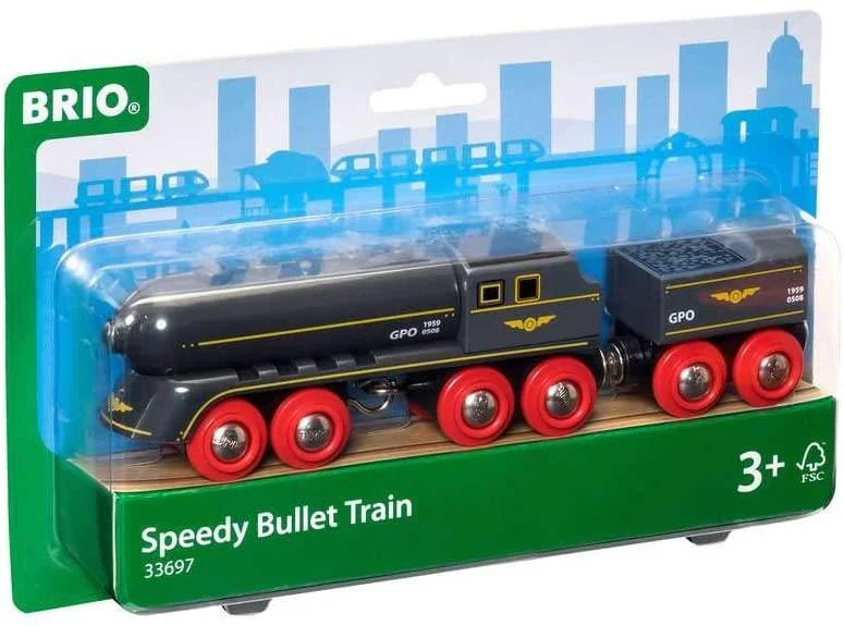 Wooden telescopes for stargazing play​ Brio 33697 Speedy Bullet Train