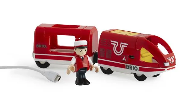 Wooden kitchen sets for pretend play​ Brio 33746 Travel Rechargeable Train