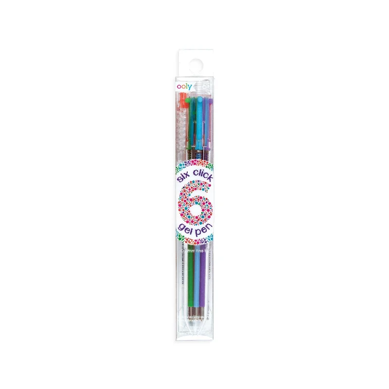Stencils for painting and handicrafts in various designs​ Six Click Gel Pen