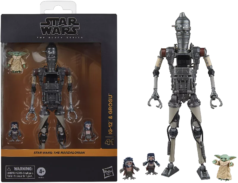 Bayonetta Bayonetta Action Figures Star Wars The Black Series Deluxe IG-12 & Grogu 6" Inch Scale Action Figure - Hasbro Bayonetta Bayonetta Action Figures Star Wars The Black Series Deluxe IG-12 & Grogu 6" Inch Scale Action Figure - Hasbro