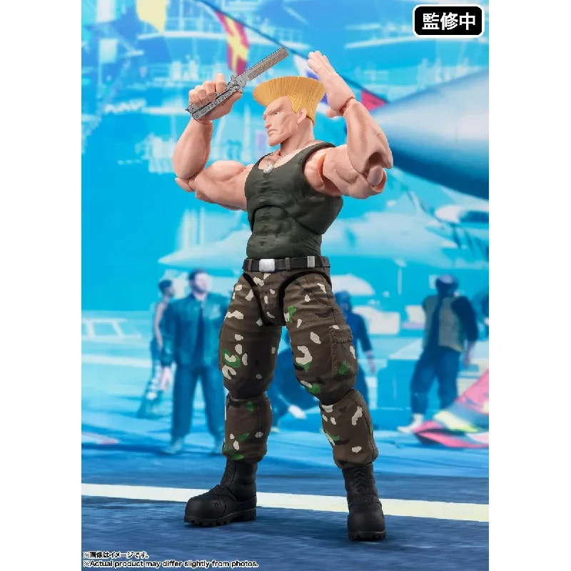 Jak and Daxter Jak Action Figures Street Fighter Guile Outfit 2 S.H.Figuarts Action Figure (Bandai Tamashii Nations) Jak and Daxter Jak Action Figures Street Fighter Guile Outfit 2 S.H.Figuarts Action Figure (Bandai Tamashii Nations)