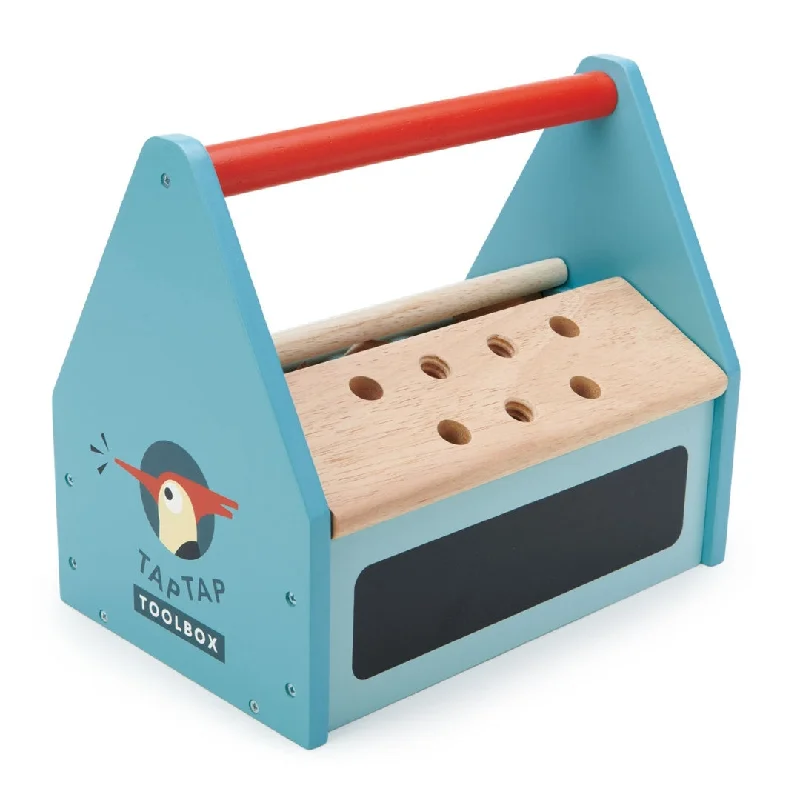 Wooden play helicopters for air travel play​ Wooden Tap Tap Tool Box Play Set