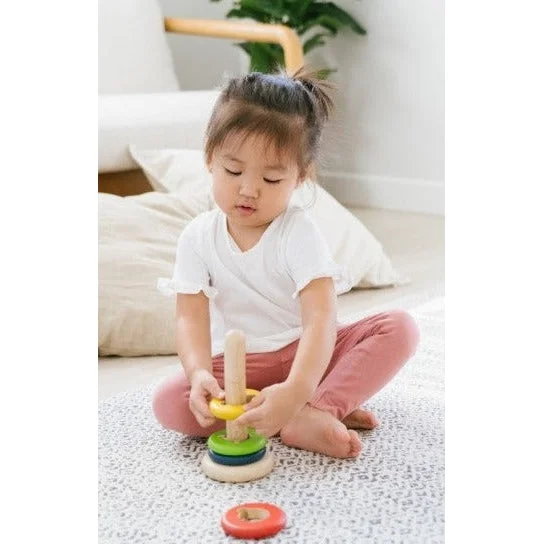 Wooden drums for rhythmic play​ Twist & Sort