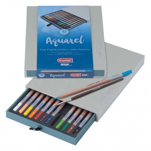 Portrait painting art supplies for realistic portraits​ W/C Pencil - Set/12 Aquarel