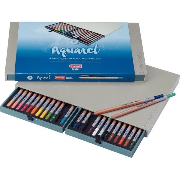 Digital art supplies for tablet - based artists​ W/C Pencil - Set/24 Aquarel