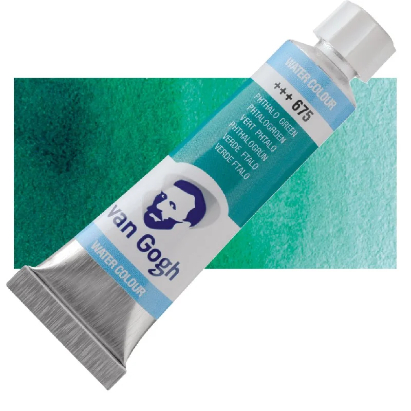 Artist - quality paintbrushes made of natural bristles W/C - Phthalo Green VAN GOGH Artist - quality paintbrushes made of natural bristles W/C - Phthalo Green VAN GOGH