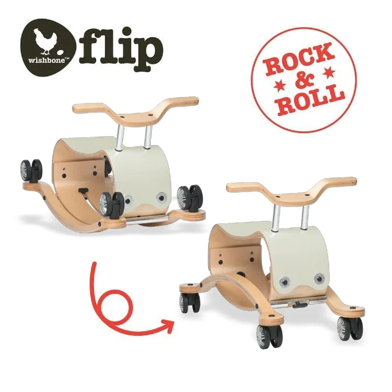 Wooden seesaw toys for outdoor interaction​ Wishbone Flip