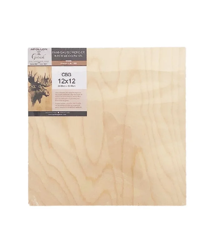 Art supplies for creating environmental art installations​ Wood Panel  12x12 Deep