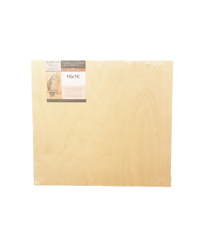 Canvas panels for landscape painting in various sizes​ Wood Panel 16x16