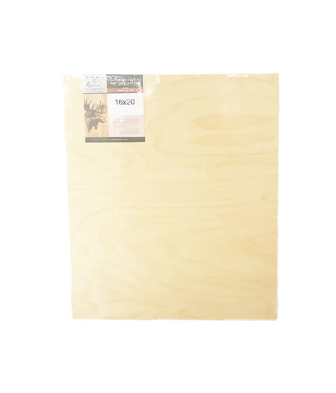 Artist - quality paintbrushes made of natural bristles​ Wood Panel 16x20 Deep