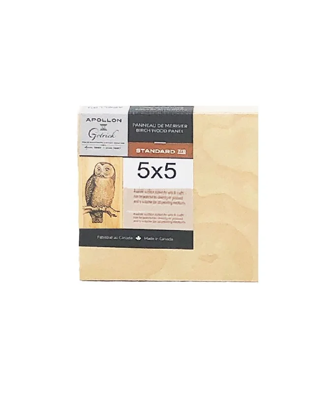Art supplies for creating art - inspired fashion accessories​ Wood Panel  5x5