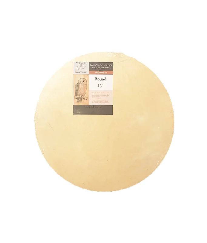 Handicraft supplies for making decorative bookends​ Wood Panel - Circle 16"