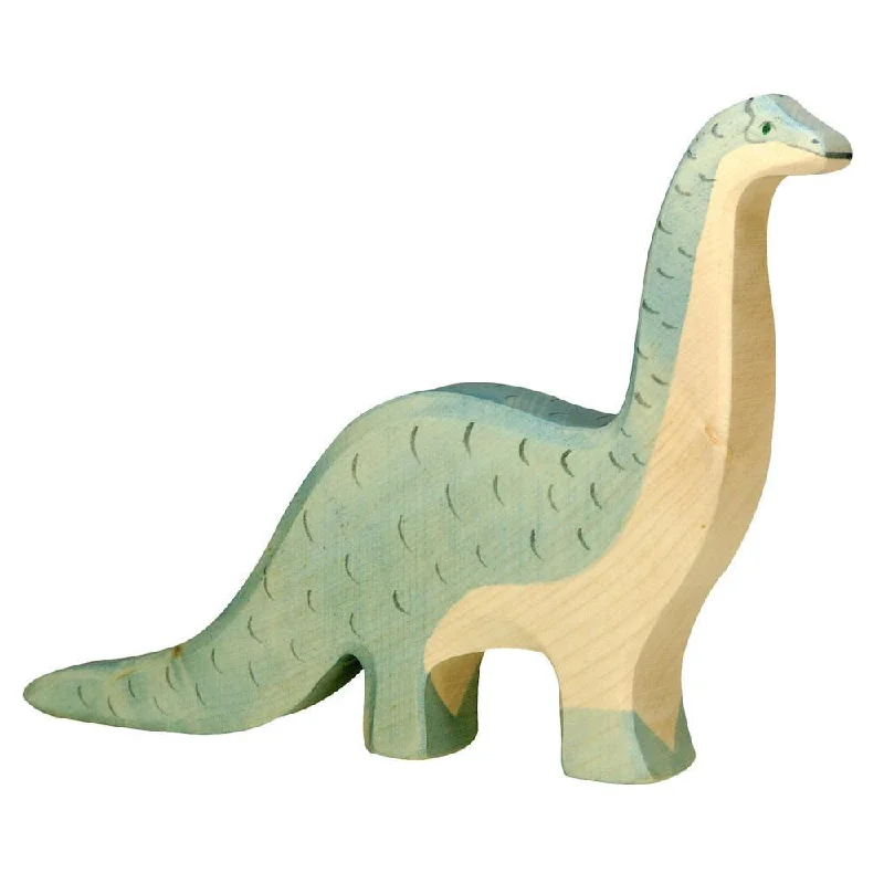 Wooden musical boxes for soothing melodies​ Holztiger brachiosaurus dinosaur