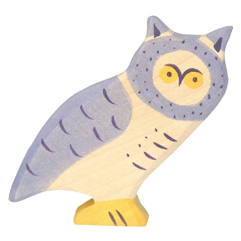 Wooden binoculars for pretend exploration​ Holztiger owl