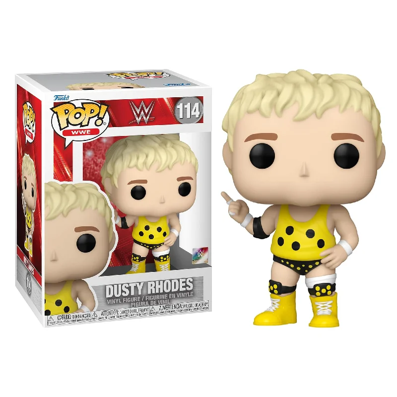 Dead Rising Frank West Action Figures​ WWE Funko POP | Dusty Rhodes