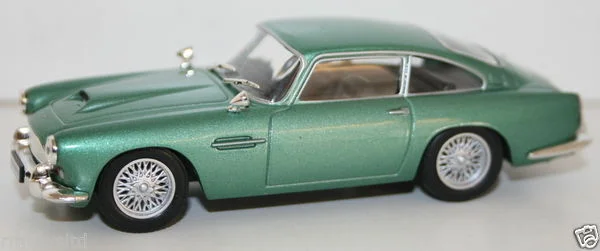 Railroad ballast for stability of the tracks​ 1/43 SCALE DIECAST METAL MODEL - ASTON MARTIN DB4 COUPE - GREEN