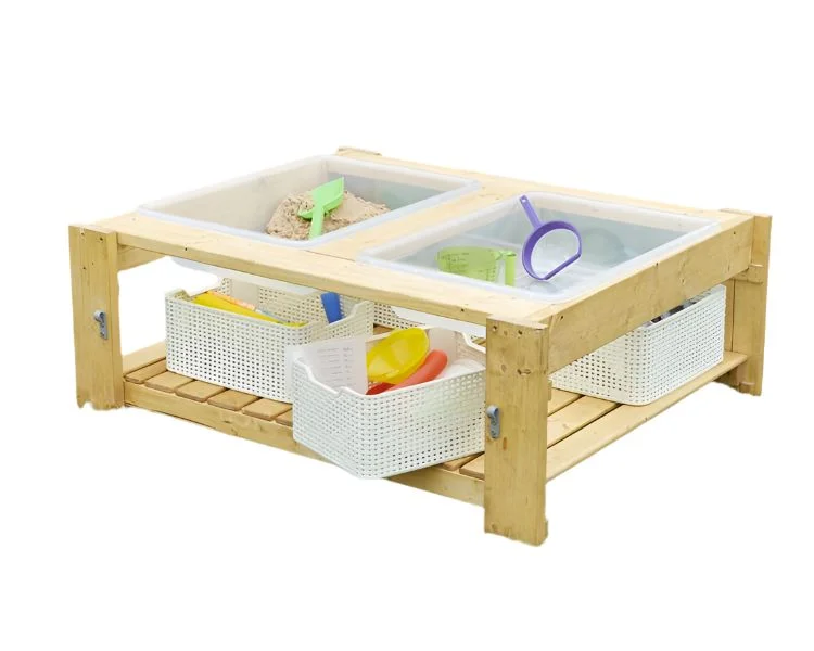 Outdoor toys for scout troops for outdoor adventures​ 2 Way Messy Play Table With Trays