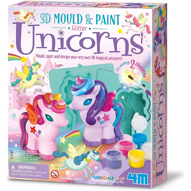 Music - related educational toys for auditory development 4M 3D Mould Paint Glitter Unicorn 4770 Music - related educational toys for auditory development 4M 3D Mould Paint Glitter Unicorn 4770