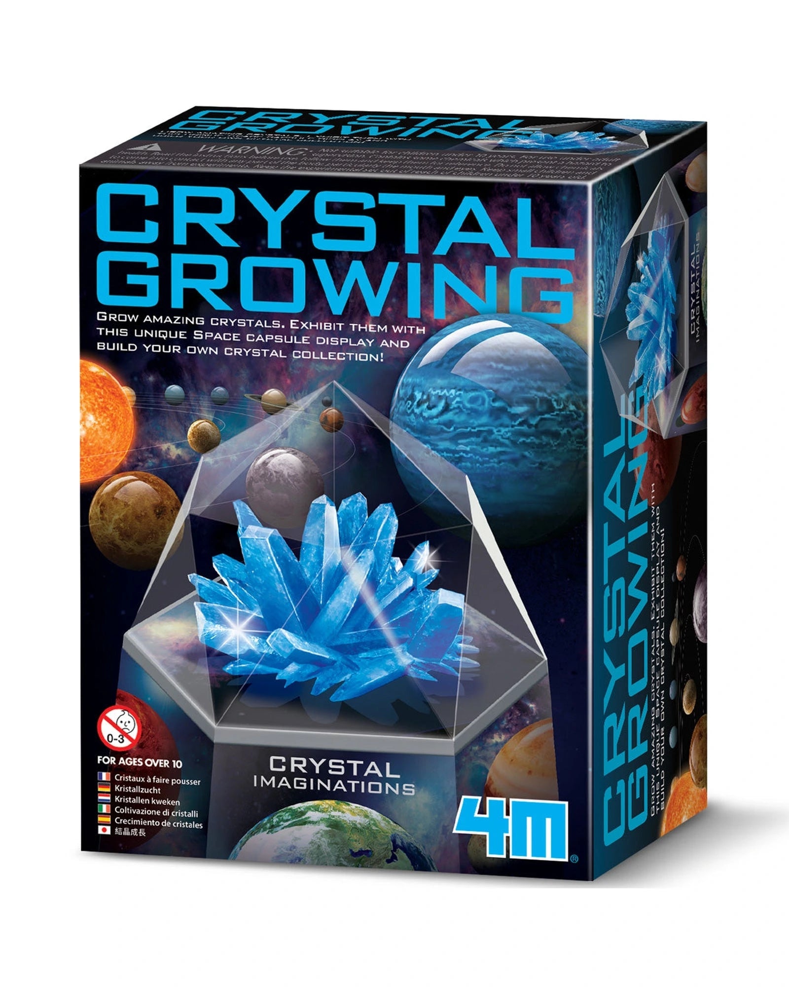 Educational toys for teaching world religions 4M Crystal Growing Kit Space Gem Blue Educational toys for teaching world religions 4M Crystal Growing Kit Space Gem Blue