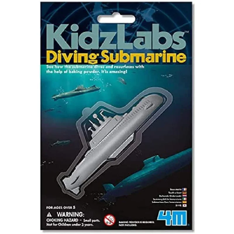 Educational toys for teaching artificial intelligence concepts 4M Diving Submarine 03212 Educational toys for teaching artificial intelligence concepts 4M Diving Submarine 03212