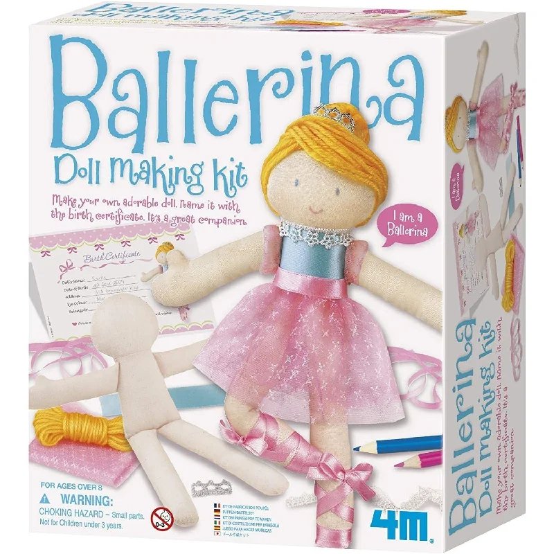 Educational toys for teaching genetic engineering concepts 4M Doll Making Kit Ballerina 02731 Educational toys for teaching genetic engineering concepts 4M Doll Making Kit Ballerina 02731