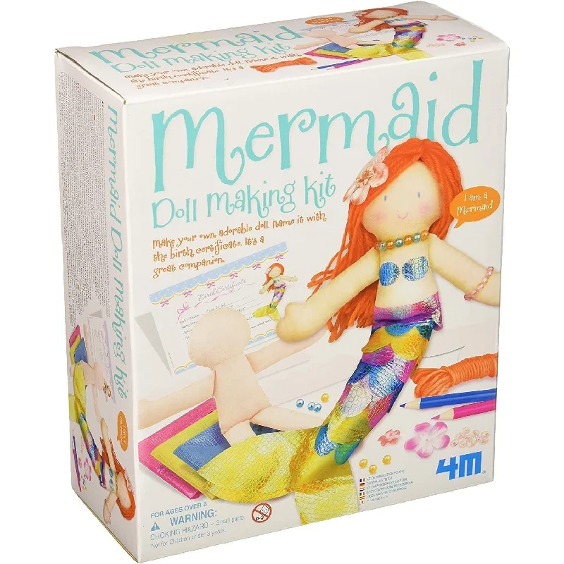 Educational toys for teaching environmental engineering 4M Doll Making Kit Mermaid 02733 Educational toys for teaching environmental engineering 4M Doll Making Kit Mermaid 02733