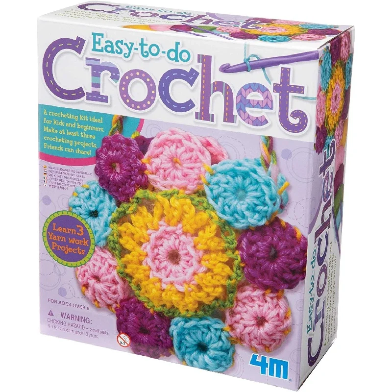 Educational toys for teaching meteorology concepts​ 4M Easy To Do Crochet 02737