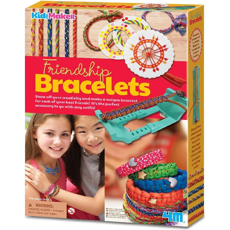 Educational toys for teaching art history​ 4M Friendship Bracelets 04728