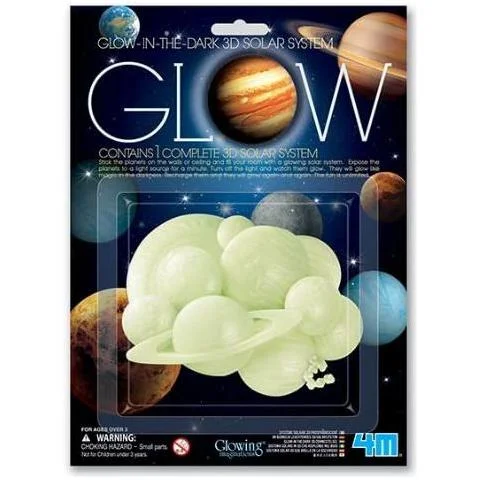 Educational toys for teaching measurement concepts​ 4M Glow 3D Solar System 05423