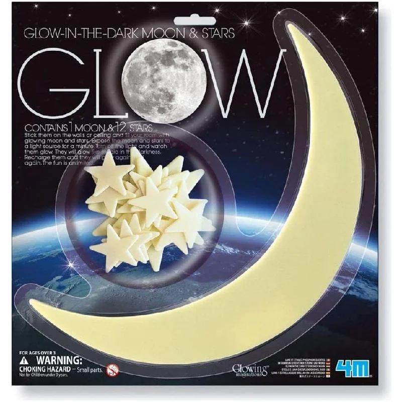 Educational toys for developing critical thinking in preschoolers​ 4M Glow Moon Star 05215