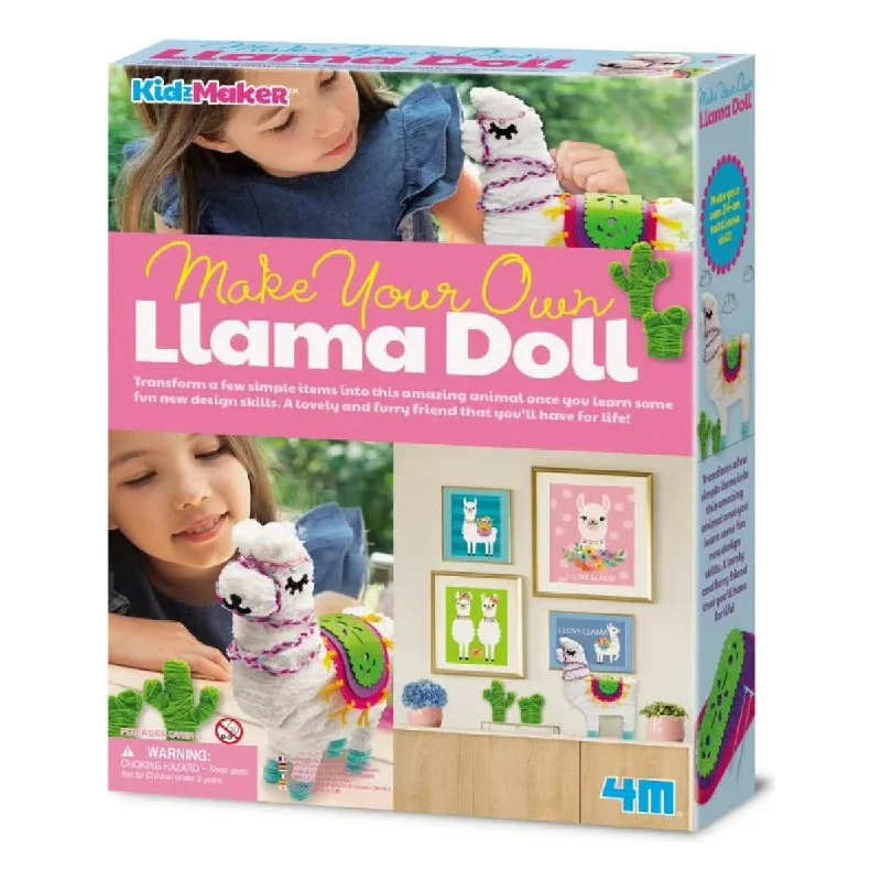 Educational toys for teaching digital citizenship concepts 4M Make Your Own Llama Doll 04755