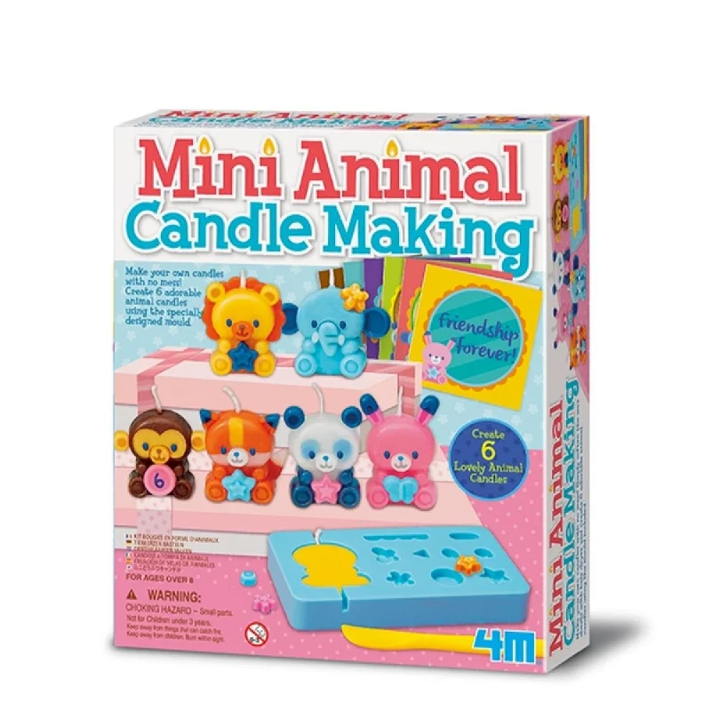 Educational toys for teaching game - design skills​ 4M Mini Animal Candle Making