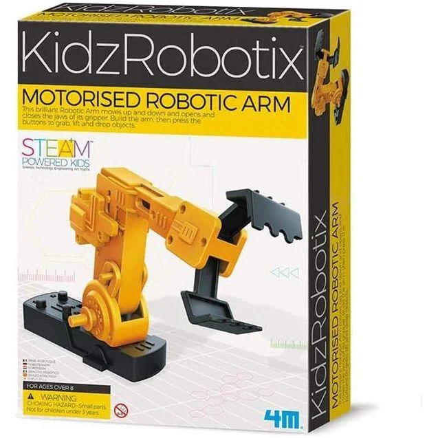 History - themed educational toys for homeschooling​ 4M Motorised Robotic Arm 03413