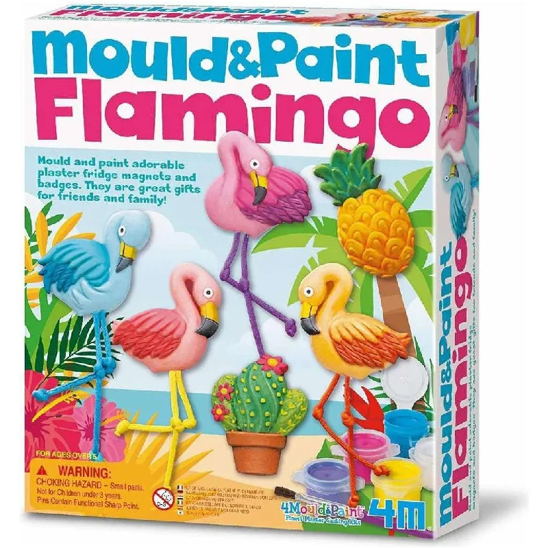 Cultural - awareness educational toys for global learning 4M Mould And Paint Flamingo Cultural - awareness educational toys for global learning 4M Mould And Paint Flamingo