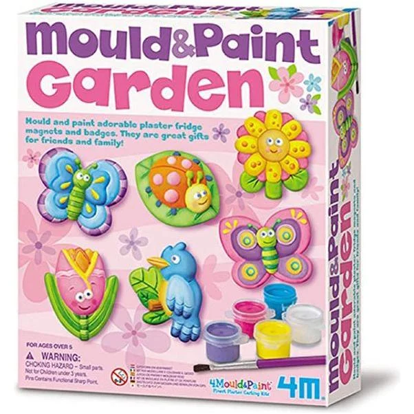 Educational toys for teaching online safety to kids​ 4M Mould And Paint Garden