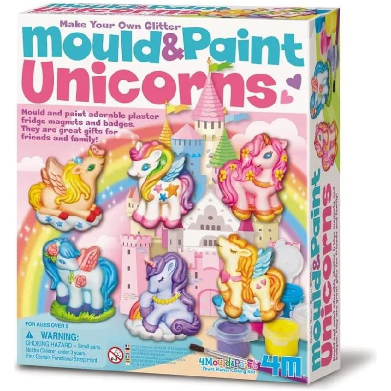 Educational toys for teaching quantum computing concepts​ 4M Mould And Paint Unicorn 4708